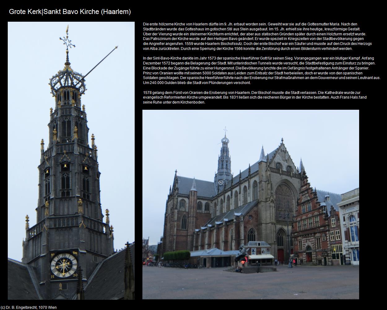 Grote Kerk|Sankt Bavo Kirche (Haarlem) in Kulturatlas-NIEDERLANDE