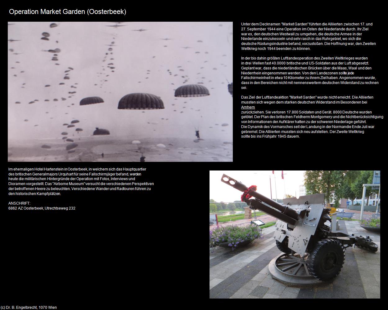 Operation Market Garden (Arnhem) in Kulturatlas-NIEDERLANDE(c)B.Engelbrecht