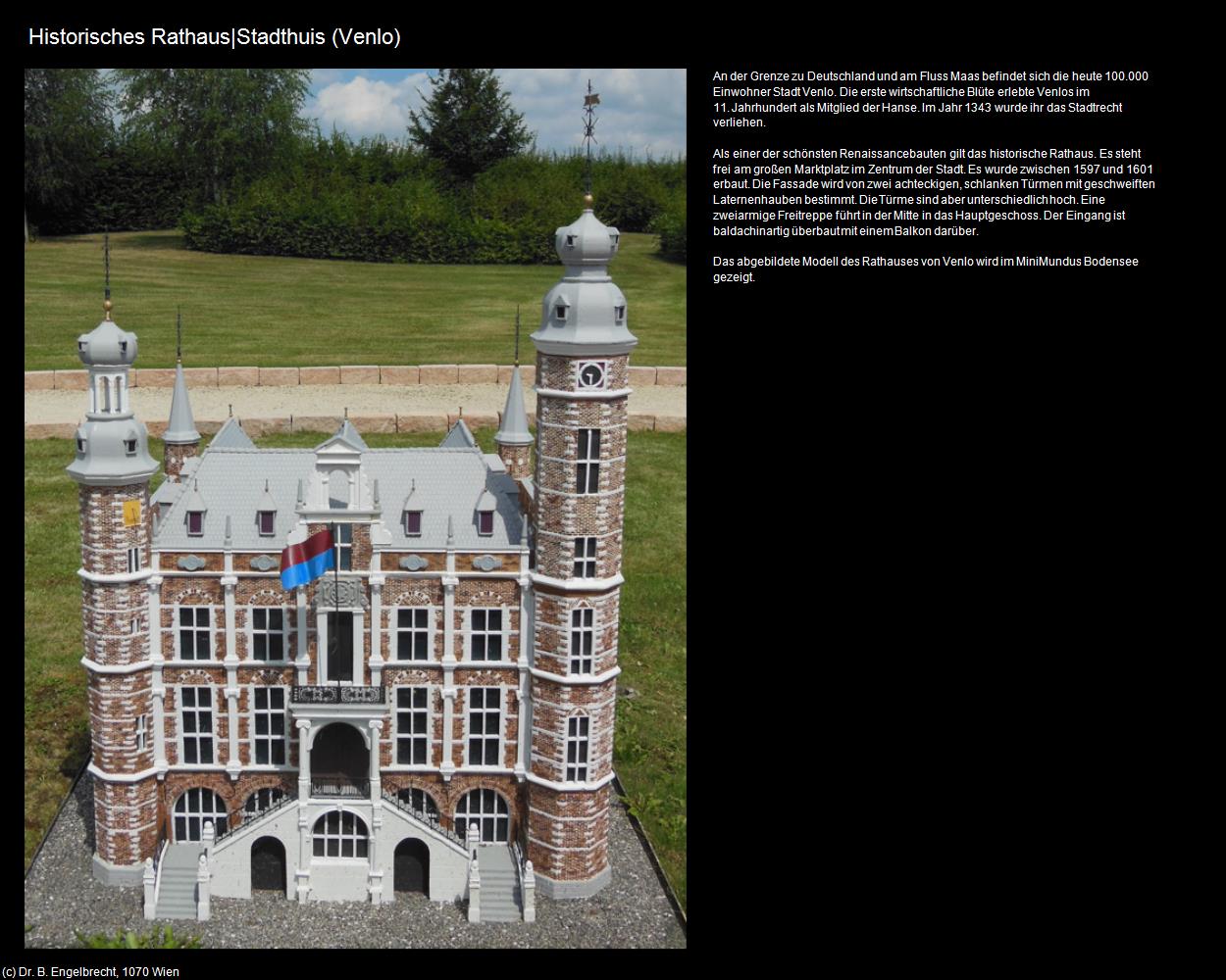 Historisches Rathaus|Stadthuis (Venlo) in Kulturatlas-NIEDERLANDE