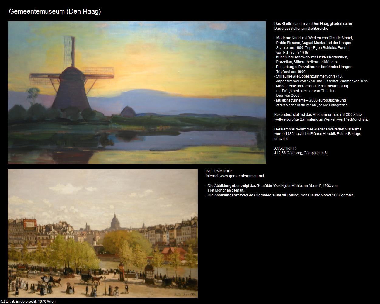 Gemeentemuseum (Den Haag) in Kulturatlas-NIEDERLANDE