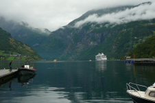 Kaiser Wilhelm II. Gedenkstein am Geirangerfjord (Geiranger)