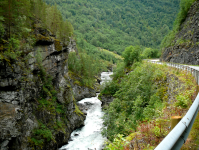 Sverrestigen und Bergener Königsstraße (Borgund)