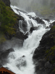 Zwillingwasserfälle Laatefoss (Odda)