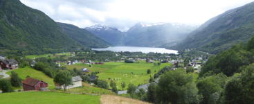 Stabkirche am Röldalsee (Röldal)