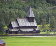 Stabkirche am Röldalsee (Röldal)