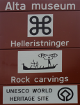 Bronzezeitliche Felsritzungen I (Alta in Norwegen)