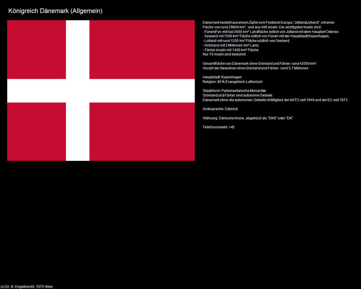Königreich Dänemark (Allgemein) in Kulturatlas-REISE nach NORWEGEN