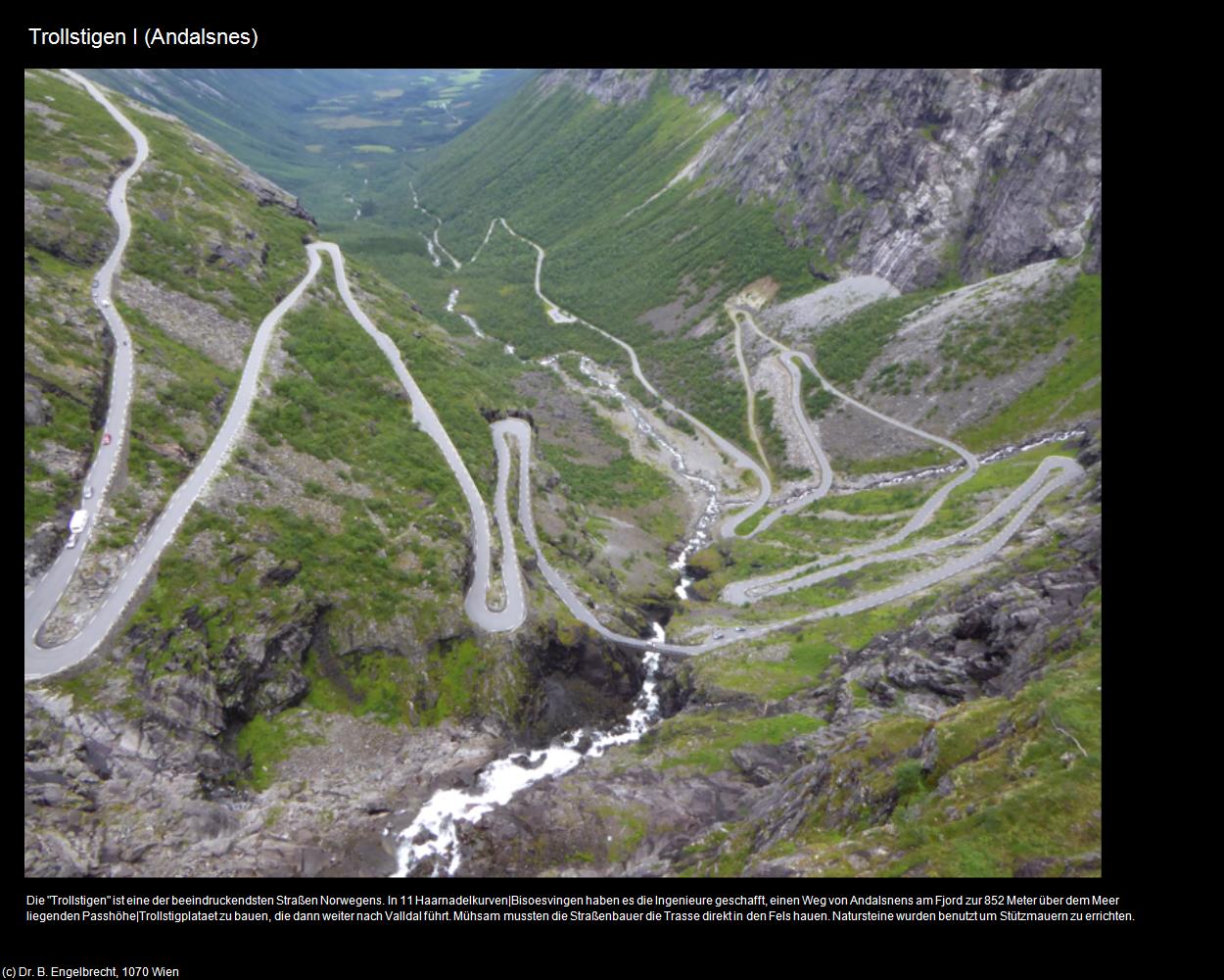 Trollstigen I  (Andalsnes bei Rauma) in Kulturatlas-NORWEGEN