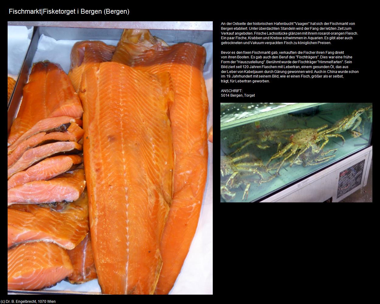 Fischmarkt|Fisketorget (Bergen) in Kulturatlas-REISE nach NORWEGEN