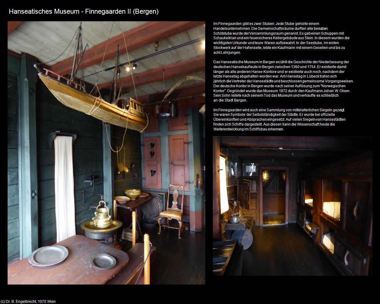 Hanseatisches Museum - Finnegaarden II (Bergen) in Kulturatlas-REISE nach NORWEGEN