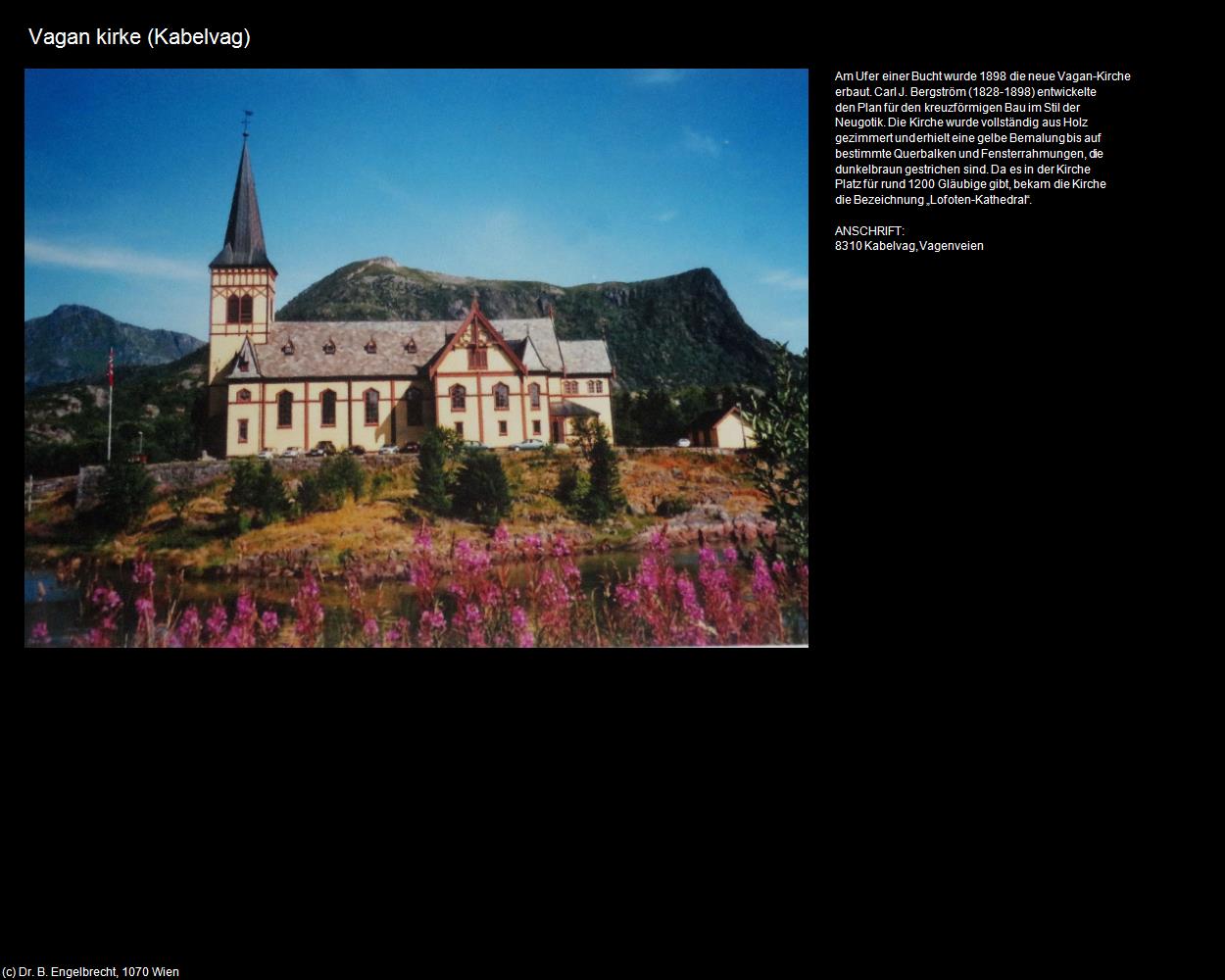 Vagan kirke (Kabelvag) in Kulturatlas-NORWEGEN