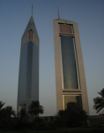 Emirates Tower (Dubai-Stadt in Arab.Emirate)