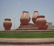 Kreisverkehre (Dibba Al-Fujairah in Arab.Emiraten)