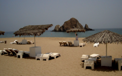 Kreisverkehre (Dibba Al-Fujairah in Arab.Emiraten)