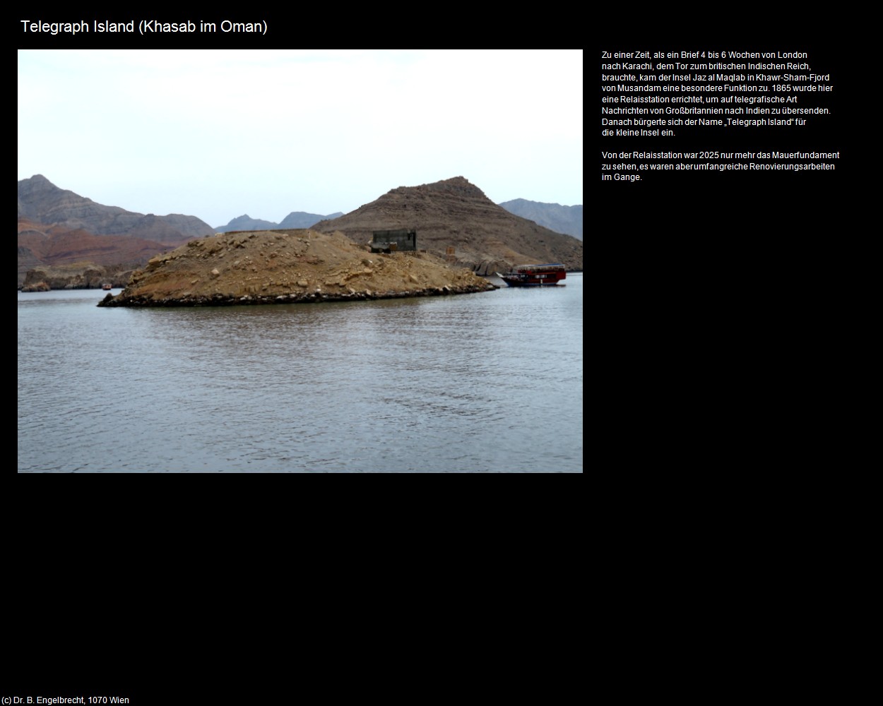 Telegraph Island (Khasab im Oman) in Kulturatlas-Arab.Emirate+Oman