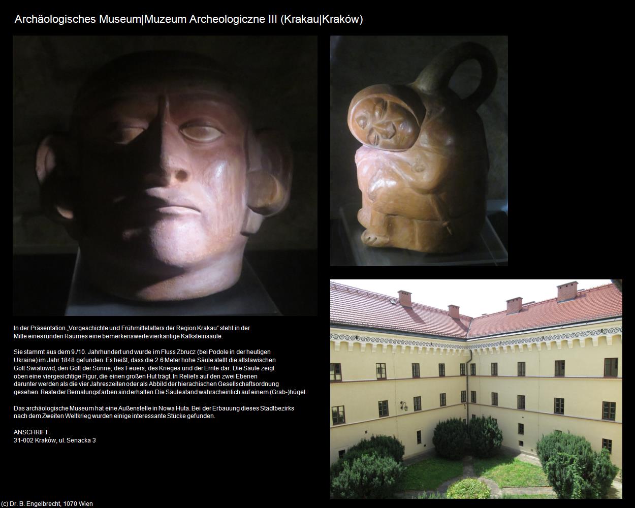 Archäologisches Museum III (Krakau|Krakow) in POLEN-Galizien