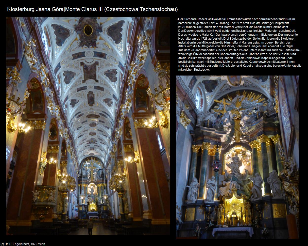 Basilika Maria Himmelfahrt (Czestochowa|Tschenstochau) in POLEN-Schlesien