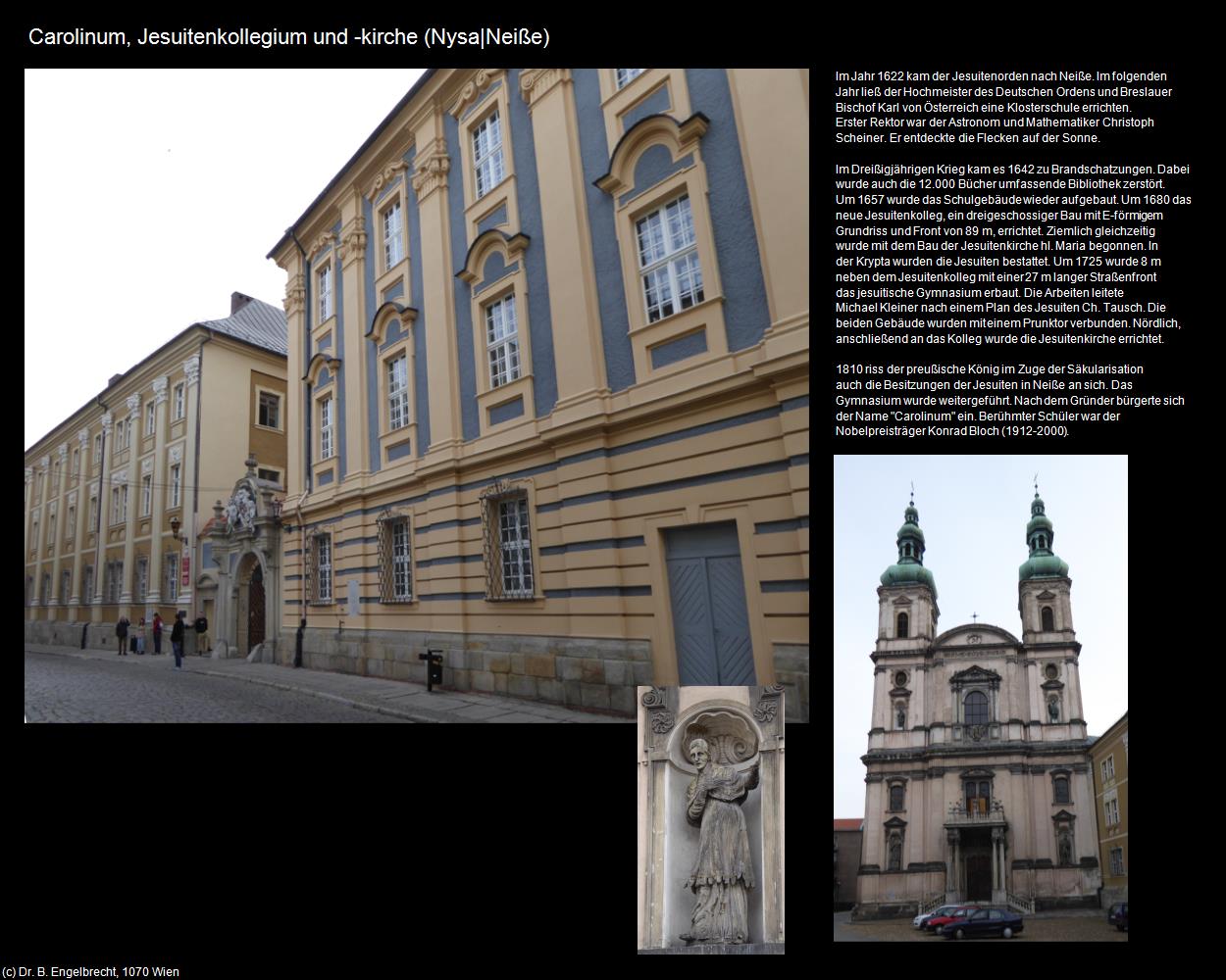 Carolinum, Jesuitenkollegium und -kirche (Nysa|Neisse ) in POLEN-Schlesien