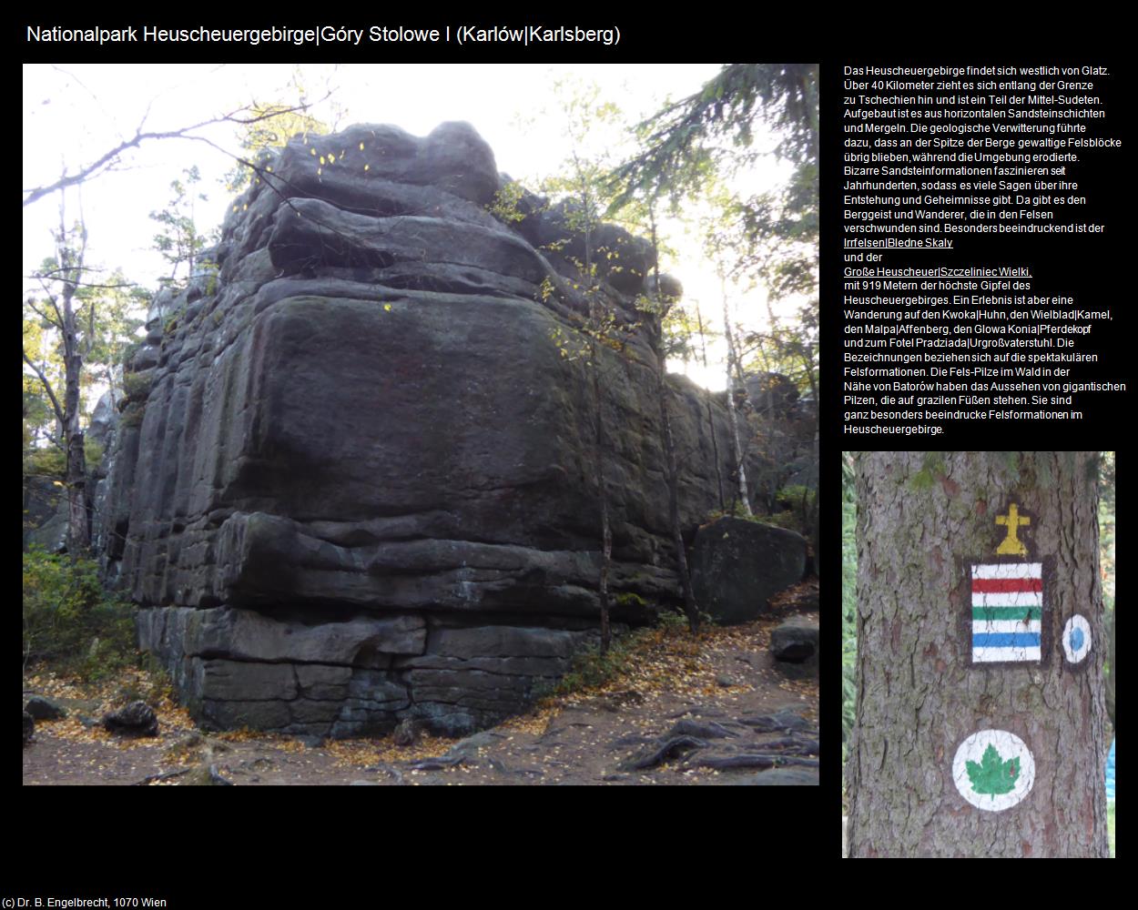 Nationalpark Heuscheuergebirge|Góry Stolowe I (Karlow|Karlsberg ) in POLEN-Schlesien(c)B.Engelbrecht