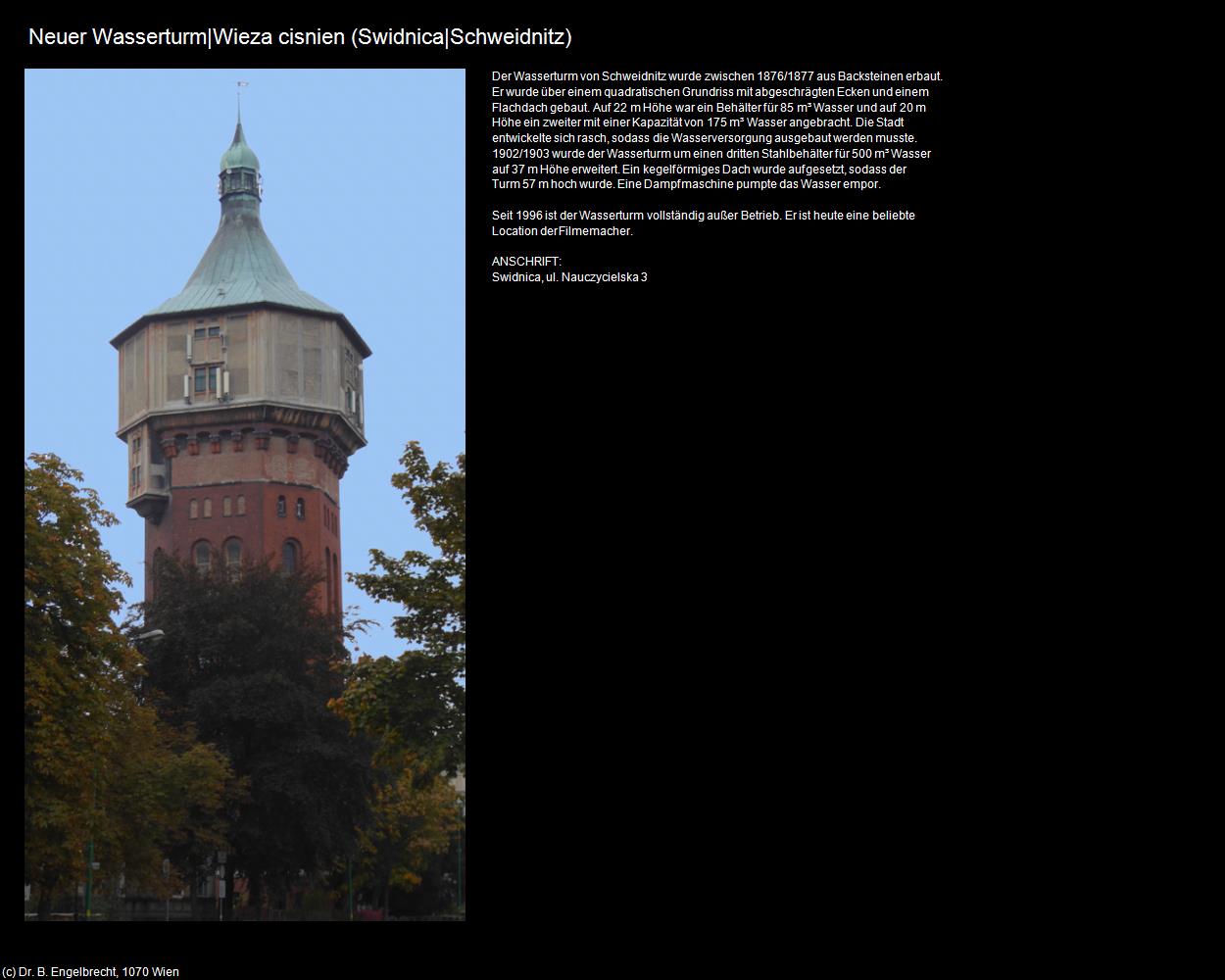 Wasserturm (Swidnica|Schweidnitz ) in POLEN-Schlesien