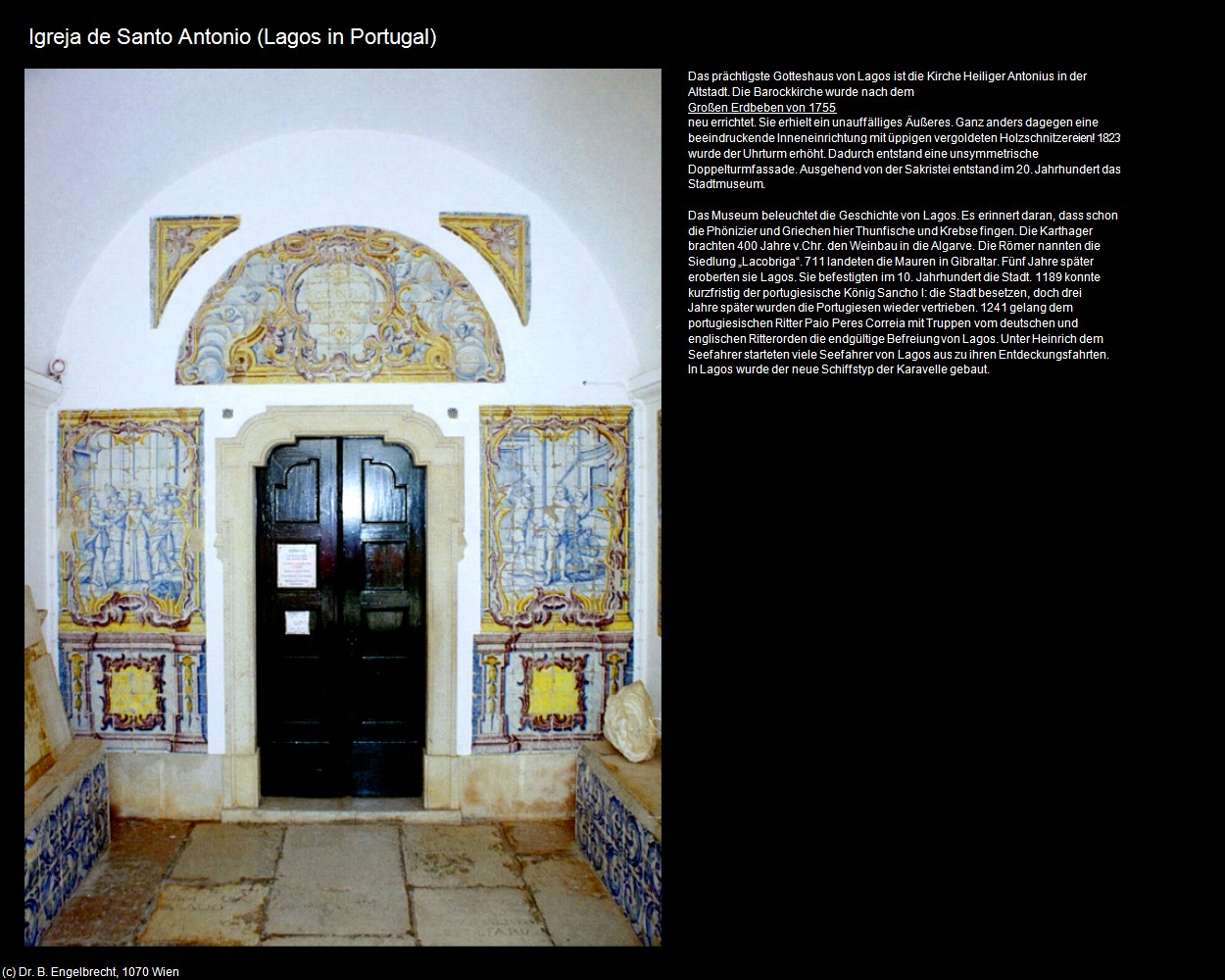 Igreja de Santo Antonio (Lagos in Portugal) in Kulturatlas-PORTUGAL(c)B.Engelbrecht