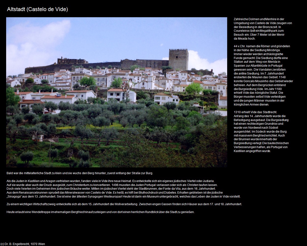 Altstadt (Castelo de Vide) in Kulturatlas-PORTUGAL