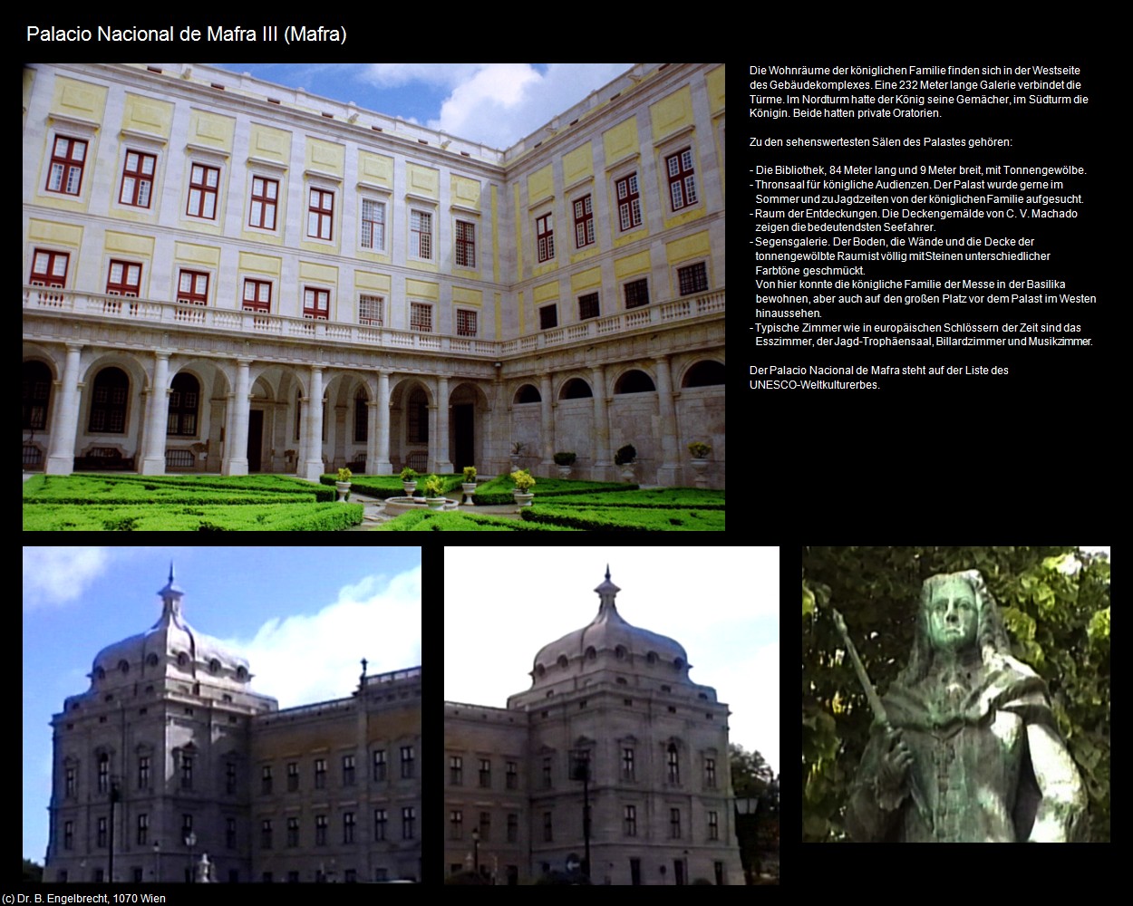 Palacio Nacional de Mafra III (Mafra) in Kulturatlas-PORTUGAL