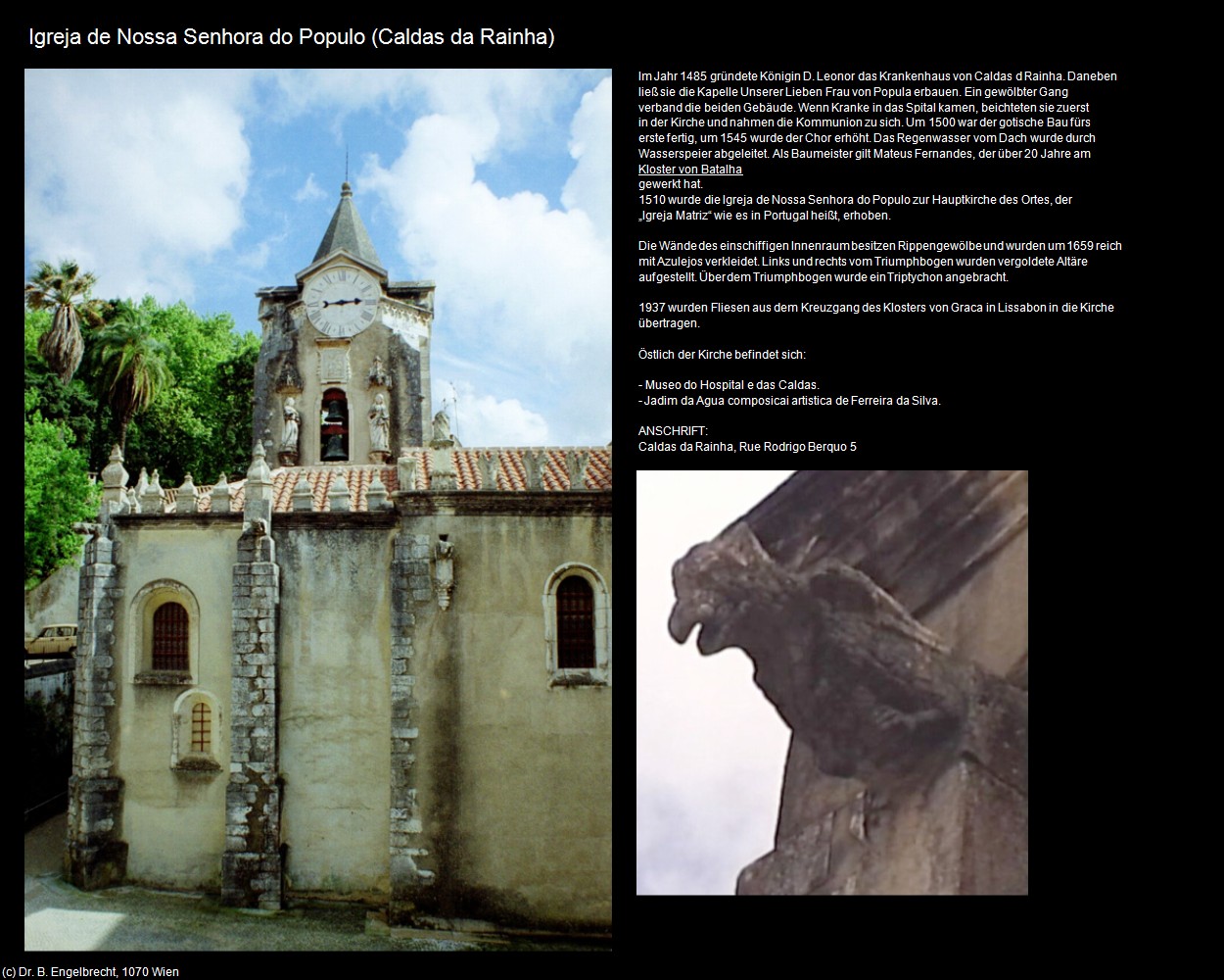 Igreja de Nossa Senhora do Populo (Caldas da Rainha) in Kulturatlas-PORTUGAL(c)B.Engelbrecht