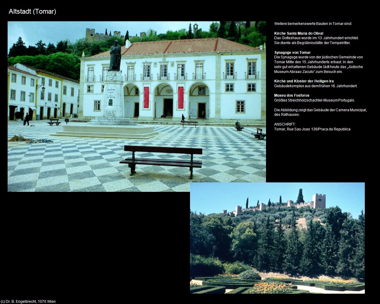 Altstadt (Tomar) in Kulturatlas-PORTUGAL