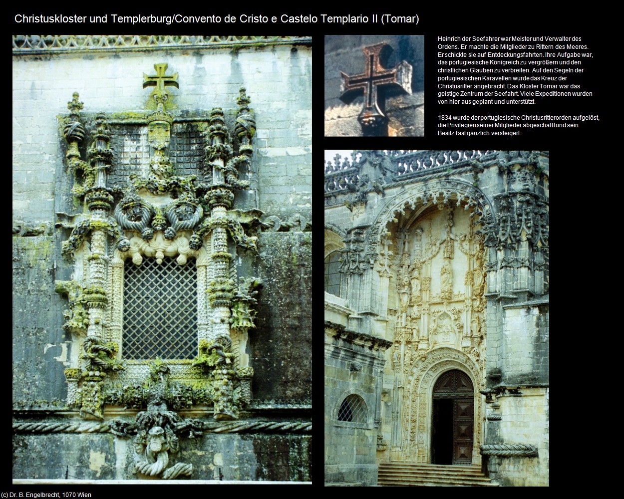 Convento de Cristo e Castelo Templario II (Tomar) in Kulturatlas-PORTUGAL