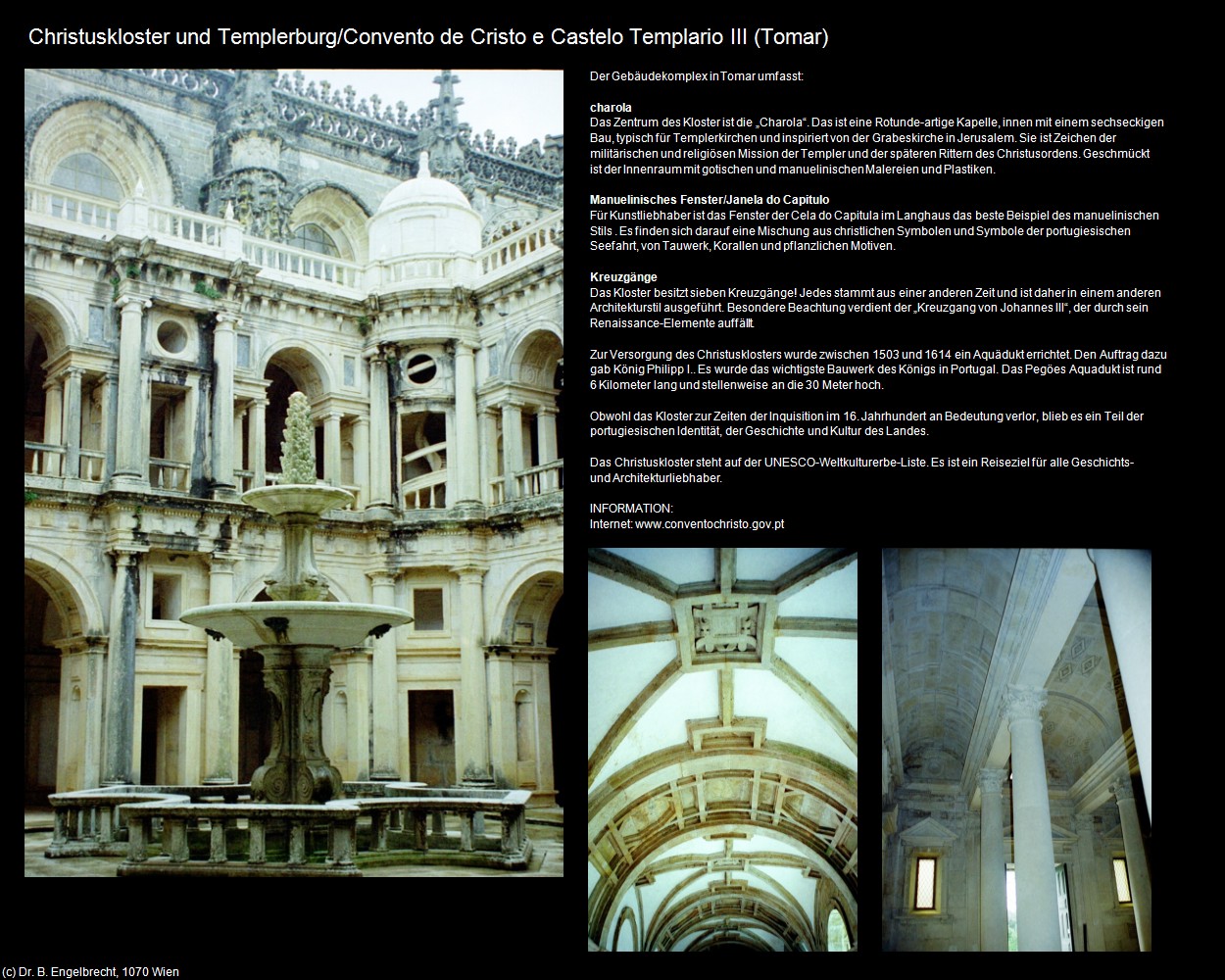 Convento de Cristo e Castelo Templario III (Tomar) in Kulturatlas-PORTUGAL