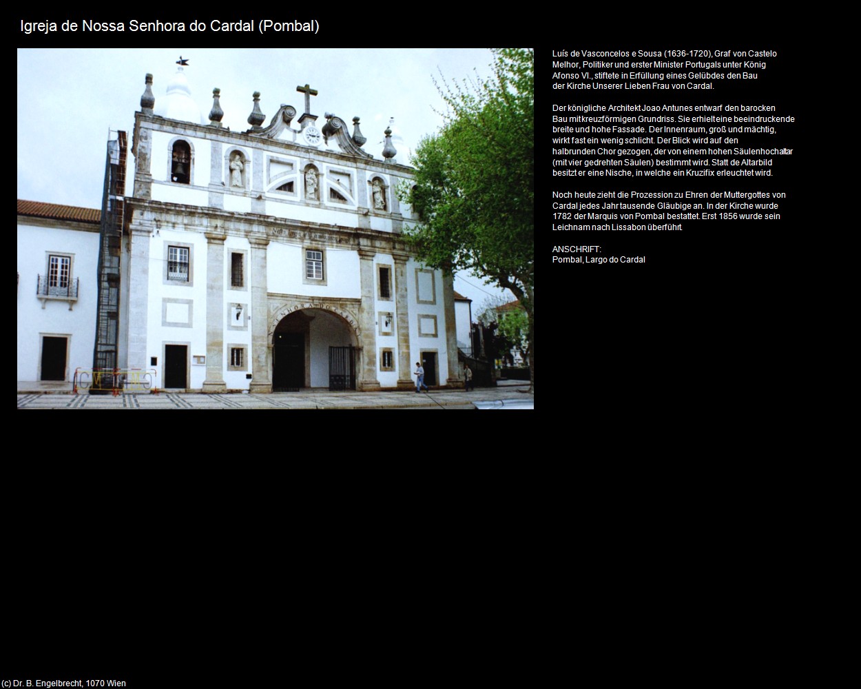 Igreja de Nossa Senhora do Cardal (Pombal ) in Kulturatlas-PORTUGAL