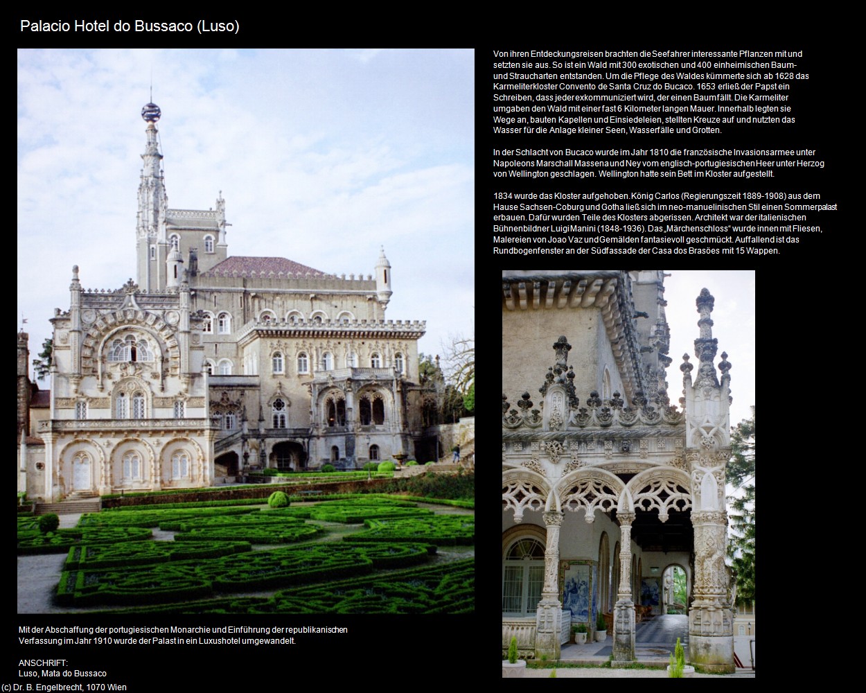 Palacio Hotel do Bussaco (Luso) in Kulturatlas-PORTUGAL