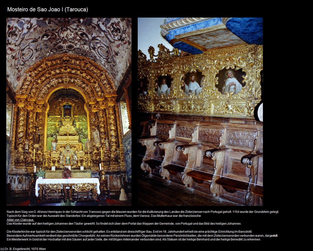 Mosteiro de Sao Joao I (Tarouca) in Kulturatlas-PORTUGAL(c)B.Engelbrecht