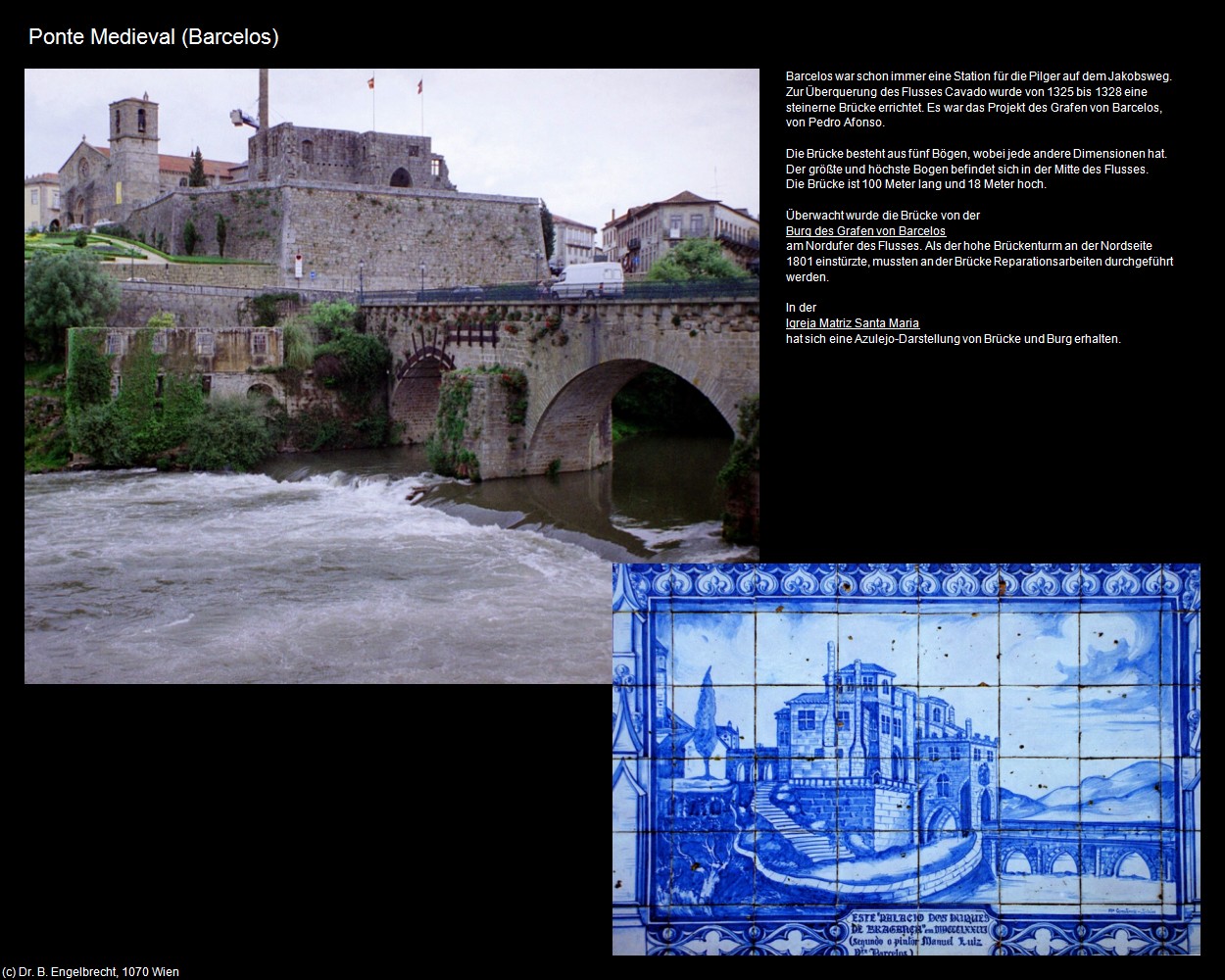 Ponte Medieval (Barcelos) in Kulturatlas-PORTUGAL(c)B.Engelbrecht