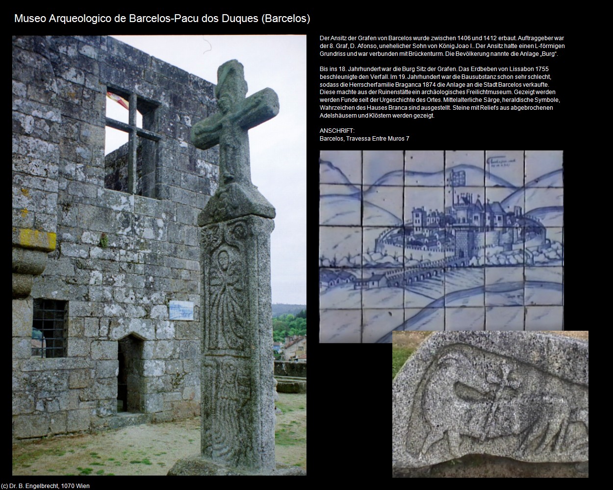 Museo Arqueologico de Barcelos-Pacu dos Duques (Barcelos) in Kulturatlas-PORTUGAL