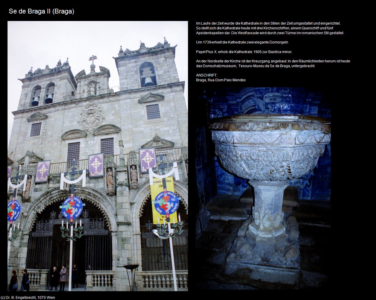 Se de Braga II (Braga) in Kulturatlas-PORTUGAL