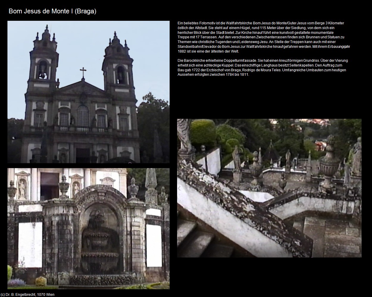 Bom Jesus de Monte I (Braga) in Kulturatlas-PORTUGAL