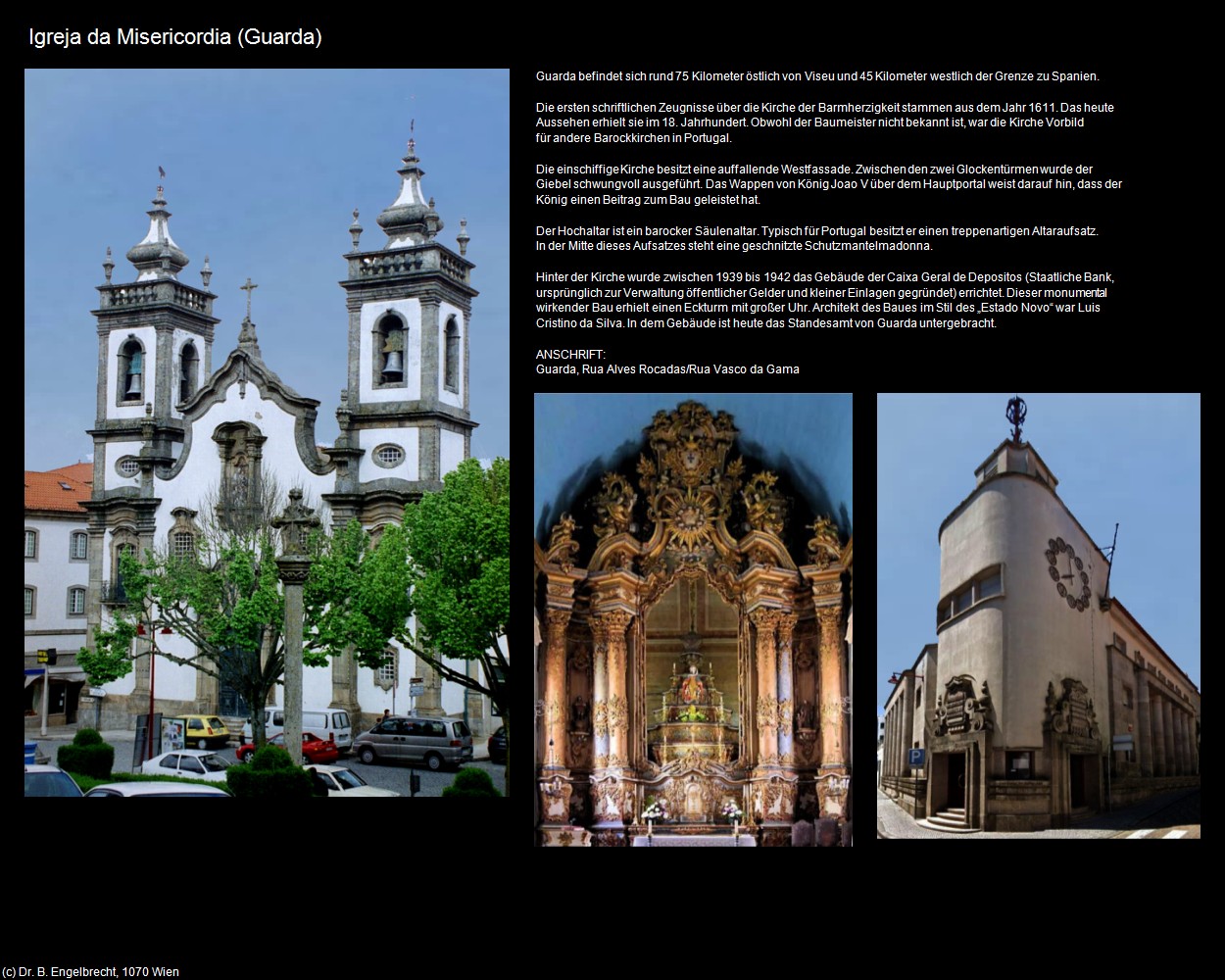 Igreja da Misericordia (Guarda) in Kulturatlas-PORTUGAL