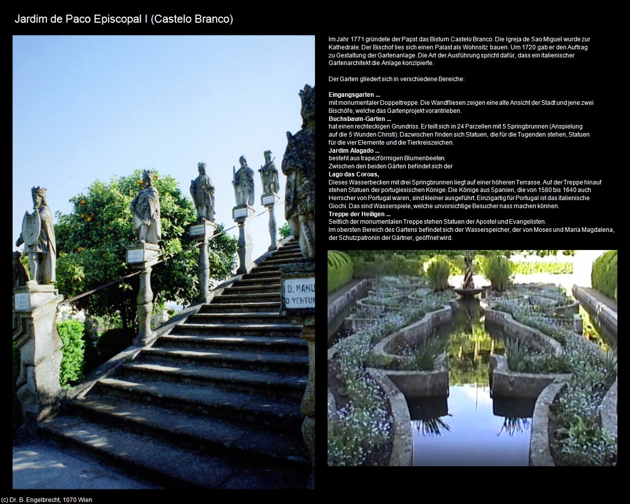 Jardim de Paco Episcopal I (Castelo Branco) in Kulturatlas-PORTUGAL