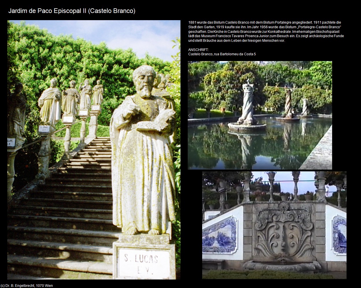 Jardim de Paco Episcopal II (Castelo Branco) in Kulturatlas-PORTUGAL
