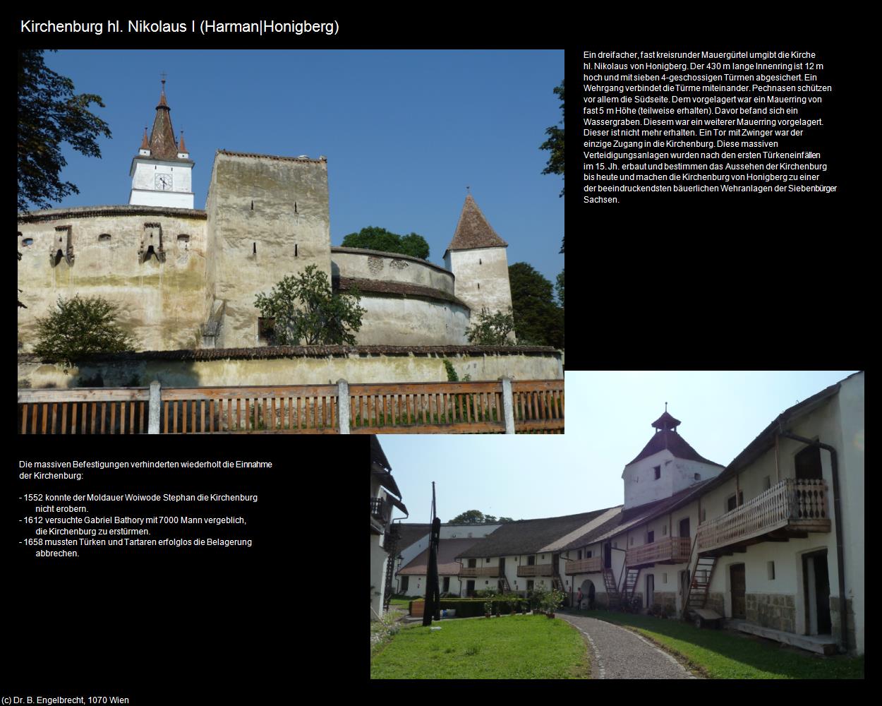 Kirchenburg hl. Nikolaus I (Harman|Honigberg) in RUMÄNIEN
