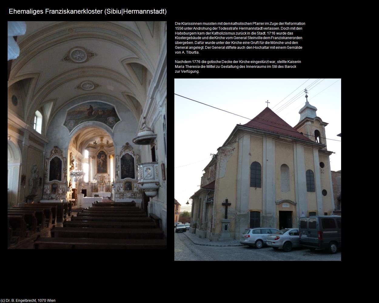 Ehem. Franziskanerkloster  (Sibiu|Hermannstadt) in RUMÄNIEN