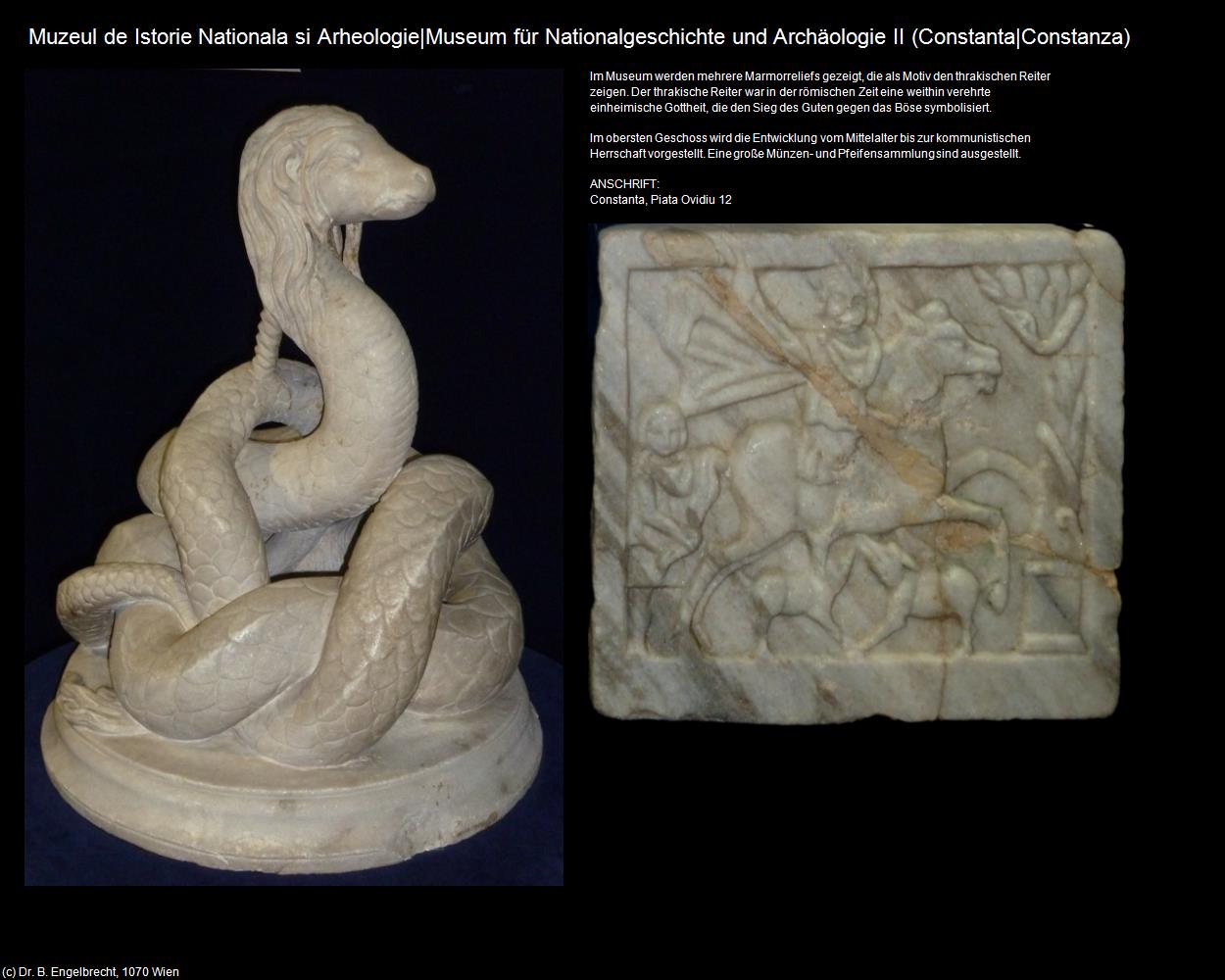 Museum für Nationalgeschichte und Archäologie II (Constanta|Constanza) in RUMÄNIEN
