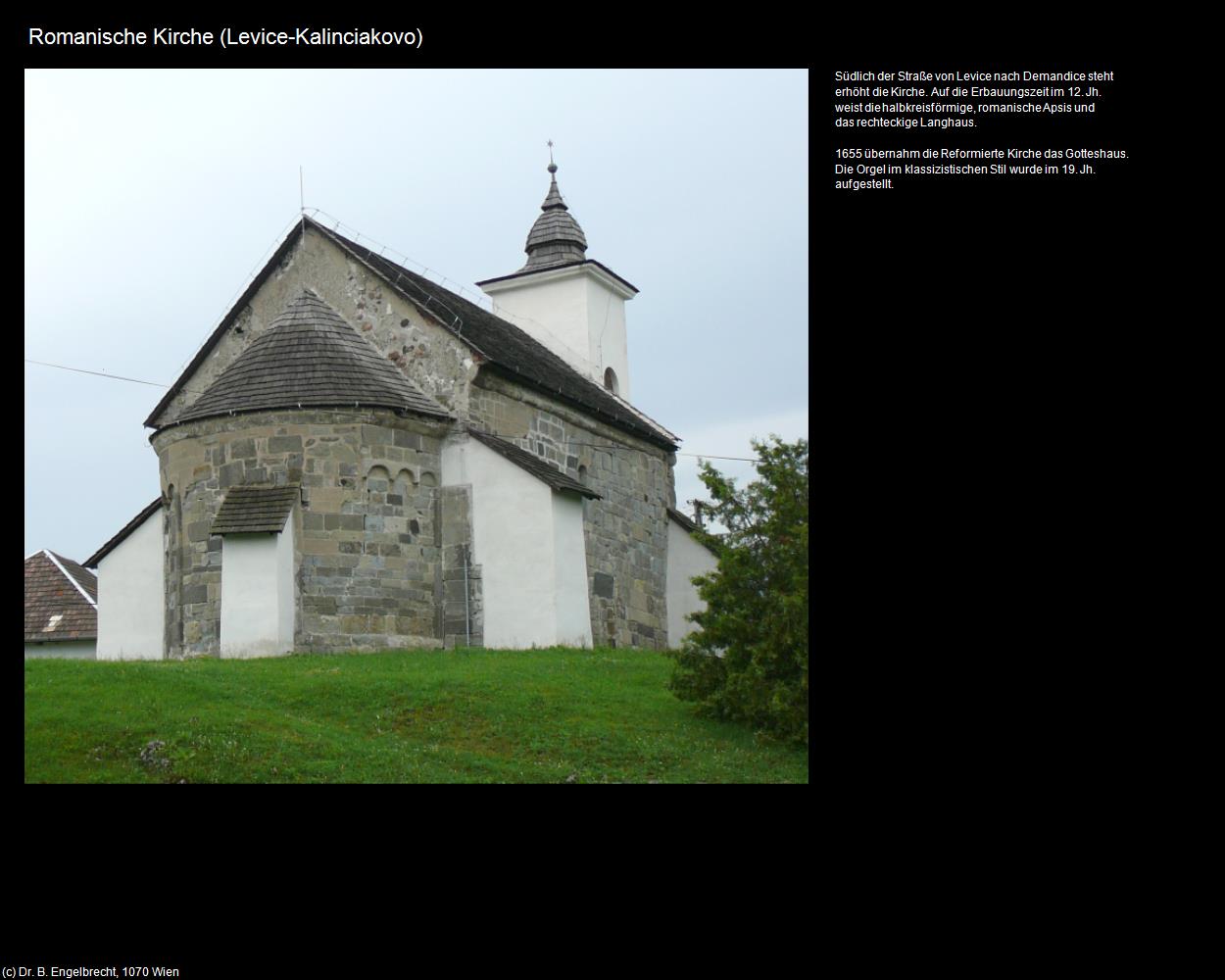 Romanische Kirche (Kalinciakovo) (Levice|Lewentz) in SLOWAKEI