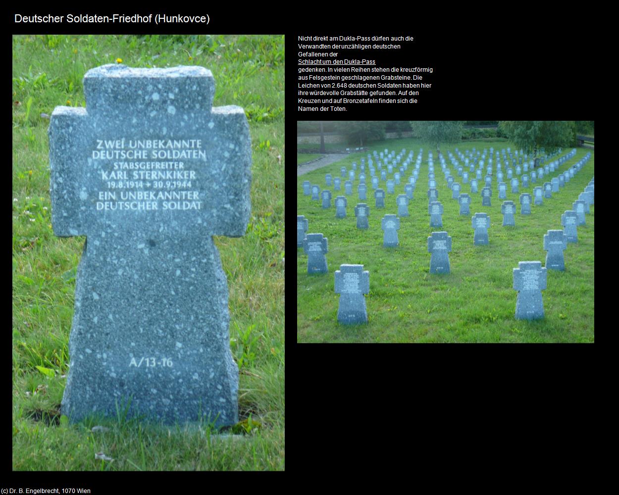 Deutscher Soldaten-Friedhof (Hunkovce) in SLOWAKEI(c)B.Engelbrecht