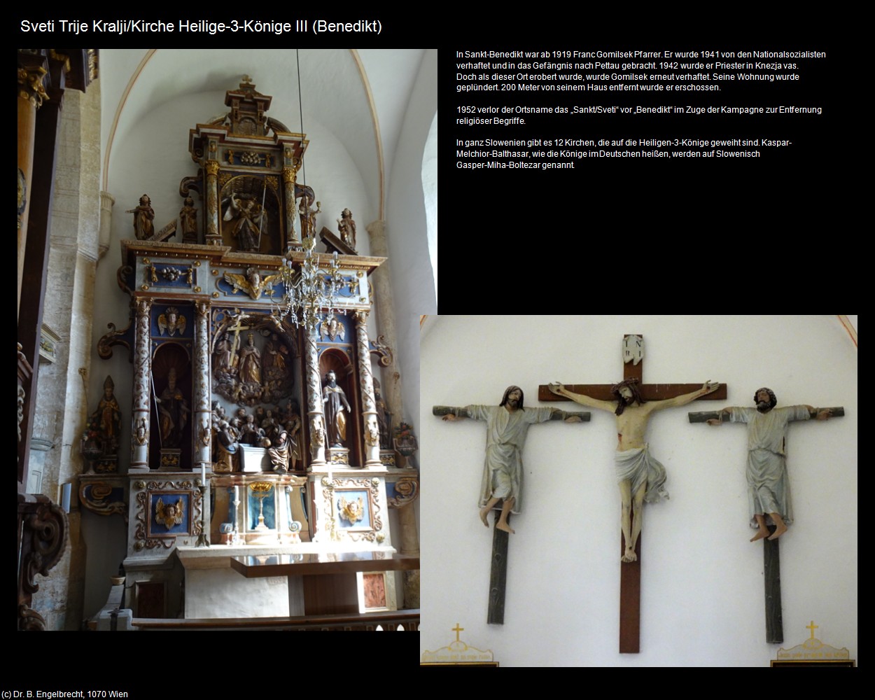 Kirche Heilige-3-K&ouml;nige III (Benedikt/Sankt Benedikt) in Kulturatlas-SLOWENIEN