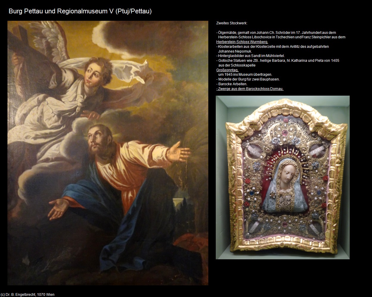 Burg Pettau und Regionalmuseum V (Ptuj/Pettau) in Kulturatlas-SLOWENIEN(c)B.Engelbrecht