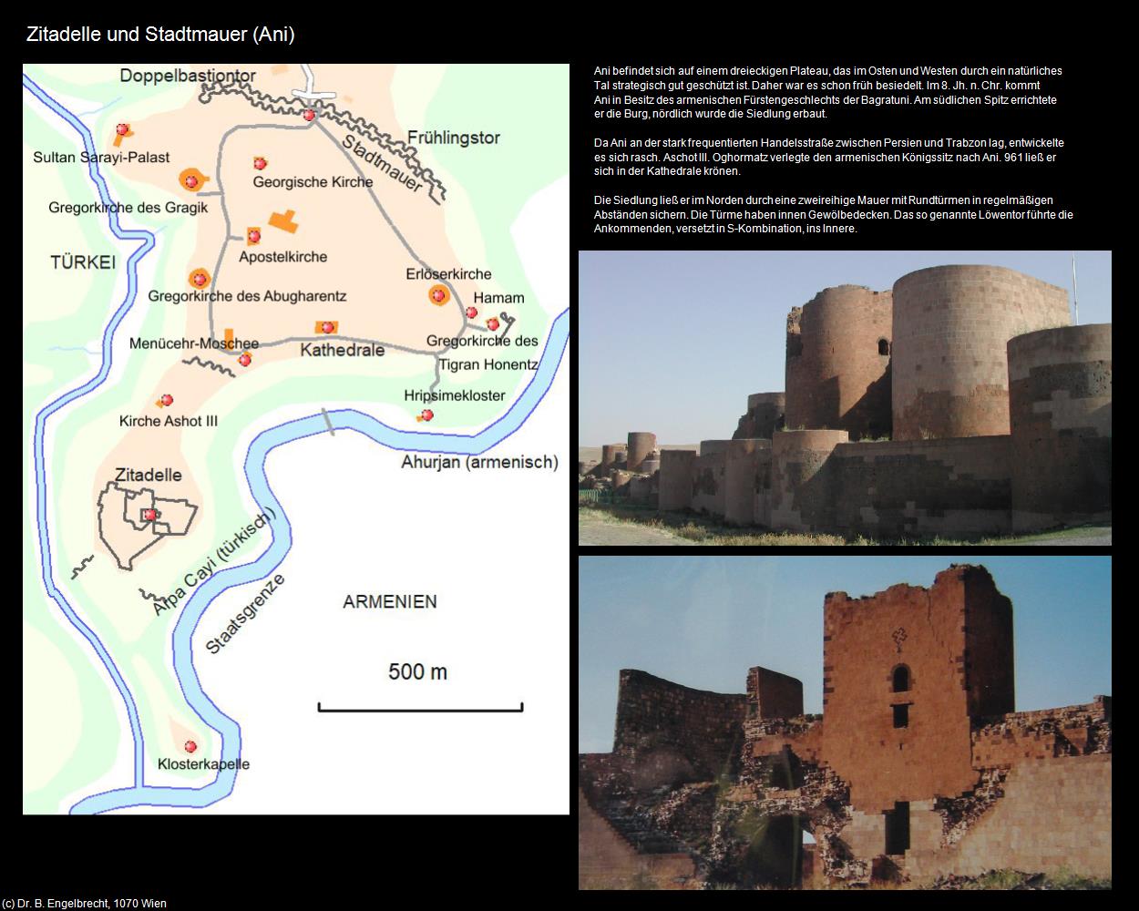 Zitadelle und Stadtmauer (Ani) in TÜRKEI