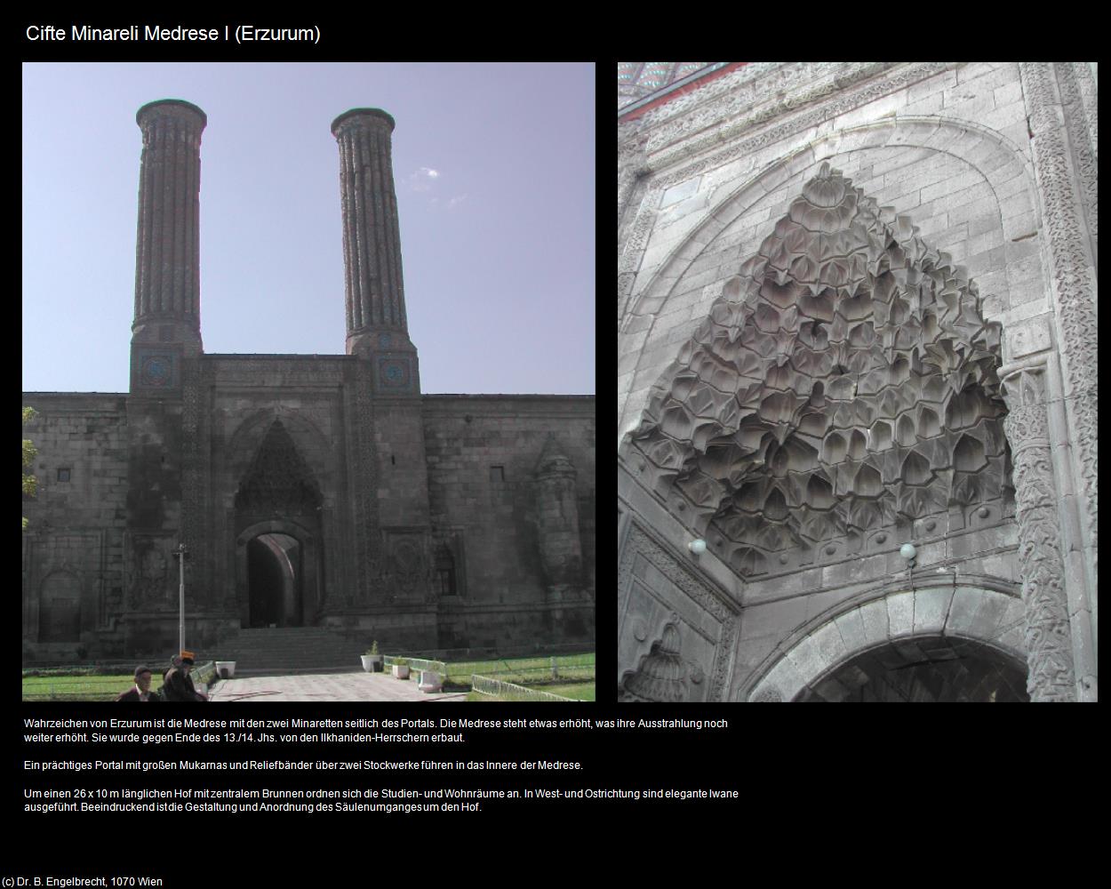 Cifte Minareli Medrese I (Erzurum) in TÜRKEI